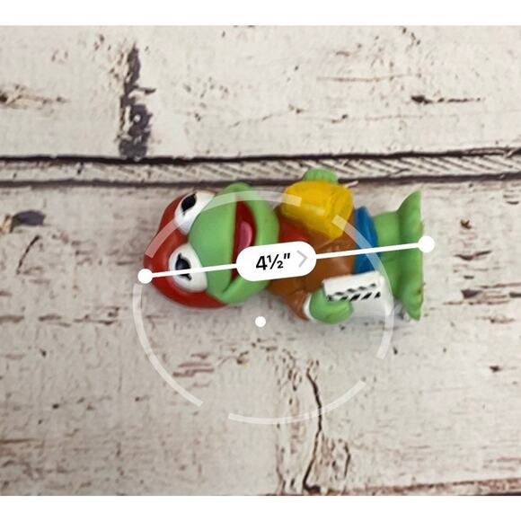 JIM HENSON Vintage 1989 Kermit the Frog Movie Director Figure - Picture 6 of 6